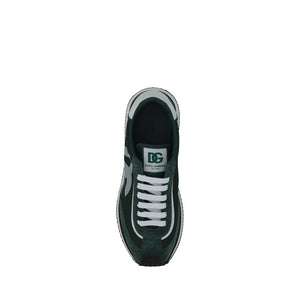 Grüne Kalbshaut Bos Taurus Sportschuhe