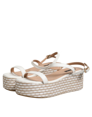 Weiße Espadrilles Riemchensandalen Schuhe