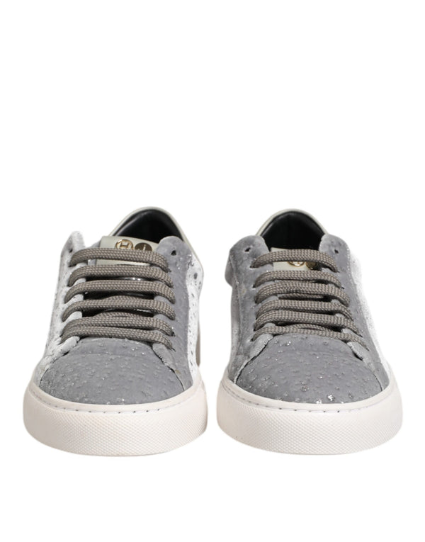 Graue Wildleder Schnürschuhe Schuhe