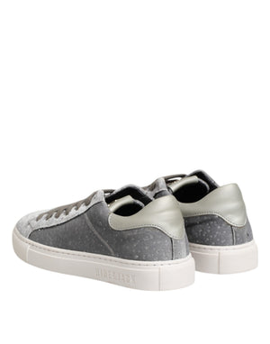Graue Wildleder Schnürschuhe Schuhe