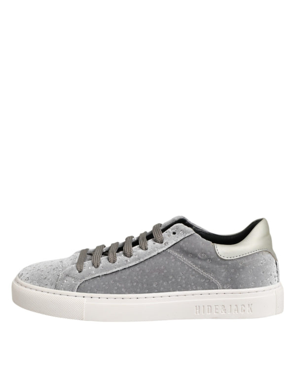 Graue Wildleder Schnürschuhe Schuhe