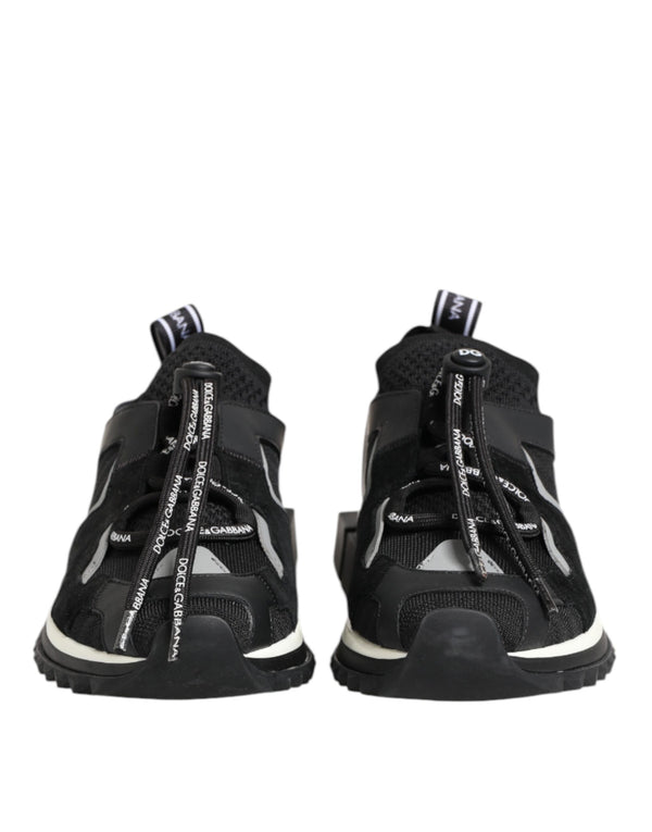 Schwarz Weiß Logo Sorrento Turnschuhe Schuhe