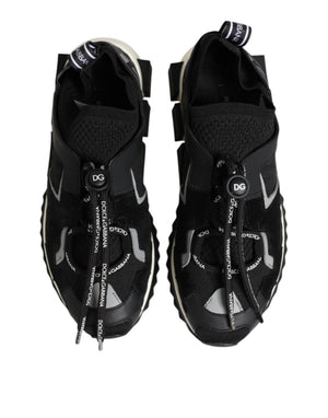 Schwarz Weiß Logo Sorrento Turnschuhe Schuhe