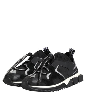 Schwarz Weiß Logo Sorrento Turnschuhe Schuhe