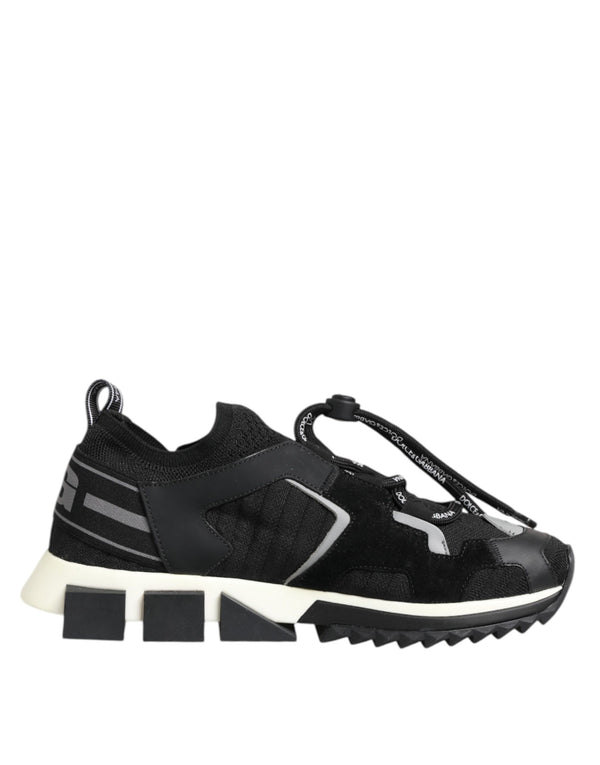 Schwarz Weiß Logo Sorrento Turnschuhe Schuhe