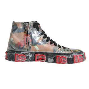 Multicolor Camouflage High Top Turnschuhe Schuhe