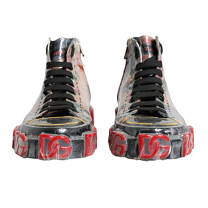 Multicolor Camouflage High Top Turnschuhe Schuhe