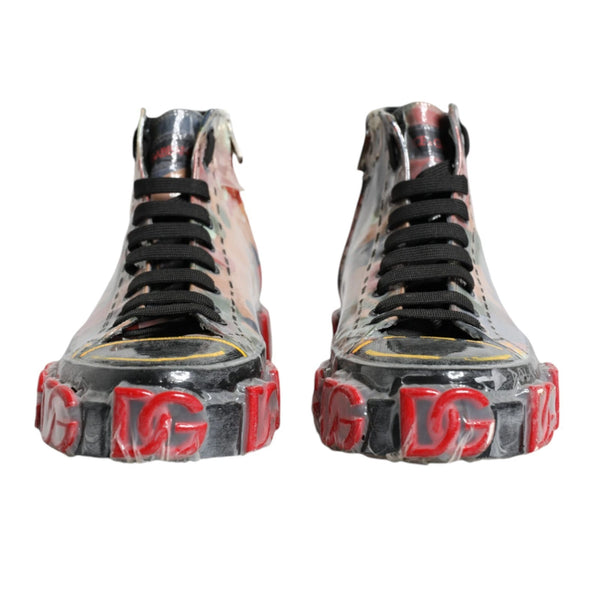 Multicolor Camouflage High Top Turnschuhe Schuhe