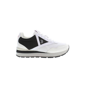 Sneaker aus weißem Polyester