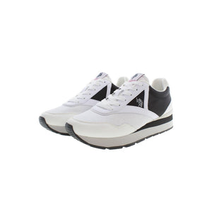 Sneaker aus weißem Polyester