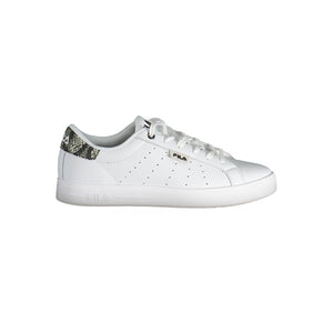 Sneaker aus weißem Polyester