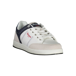 Sneaker aus weißem Polyester