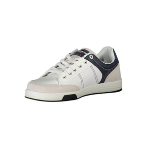 Sneaker aus weißem Polyester