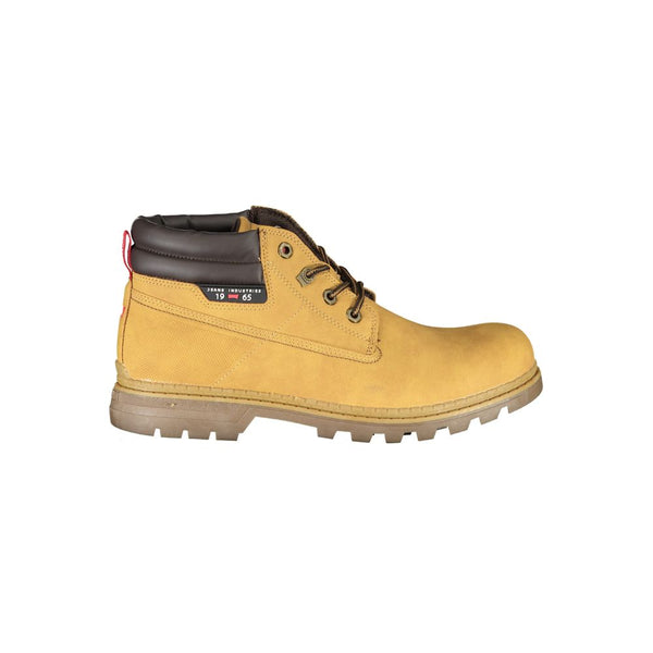 Gelber Polyester Herrenstiefel