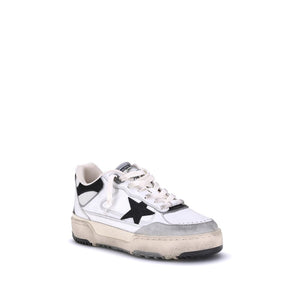 Weiße Chunky-Sneaker aus Gummi