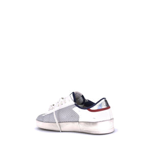 Rote Kalbshaut Bos Taurus Sneakers mit niedrigem Schaft