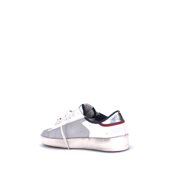Rote Kalbshaut Bos Taurus Sneakers mit niedrigem Schaft