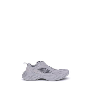 Graue Polyester-Sportschuhe