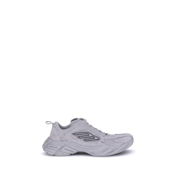 Graue Polyester-Sportschuhe