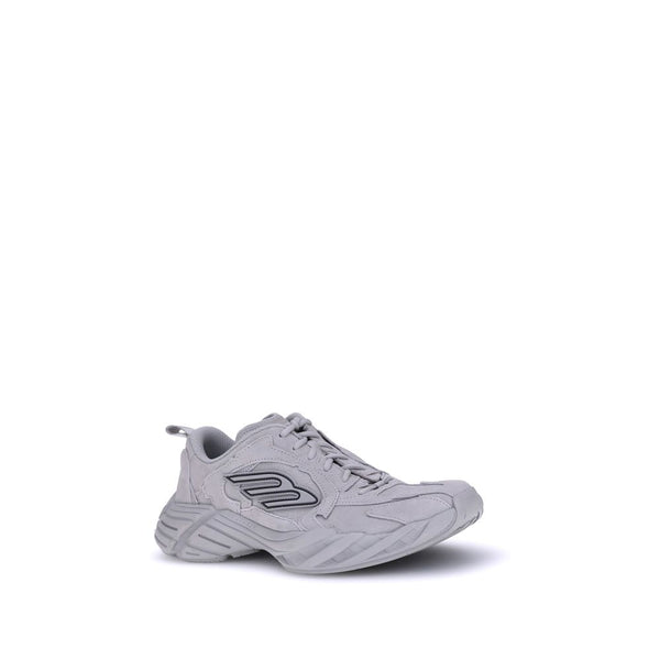 Graue Polyester-Sportschuhe