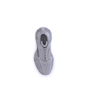 Graue Polyester-Sportschuhe