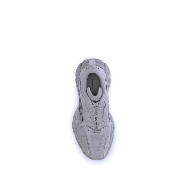 Graue Polyester-Sportschuhe