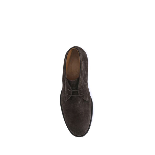 Braune Kalbshaut Bos Taurus Stiefeletten