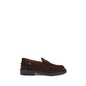 Elegante braune Gummilaufschuhe