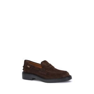 Elegante braune Gummilaufschuhe