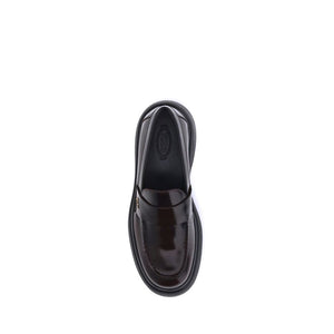Braune Gummisohle Slipper