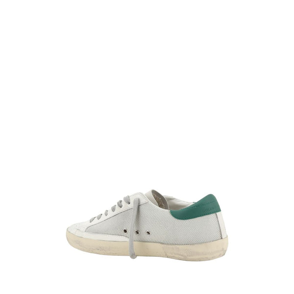 Weiße Kalbshaut Bos Taurus Sneakers mit niedrigem Schaft