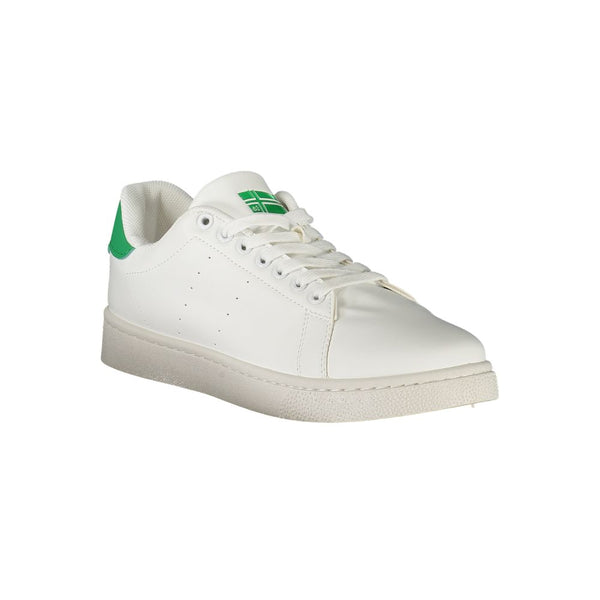 Weiß Polyester Männer Sneaker