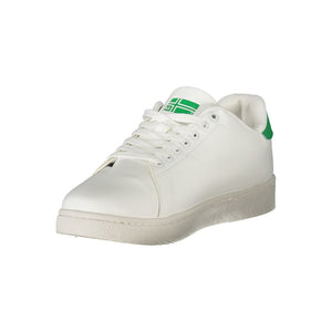Weiß Polyester Männer Sneaker