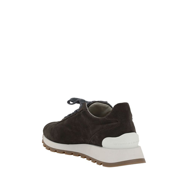 Schwarze Plateau-Sneaker aus Gummi