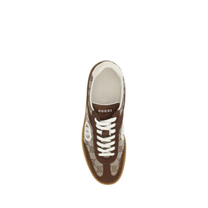 Braune Kalbsleder Bos Taurus Low-Top Sneaker