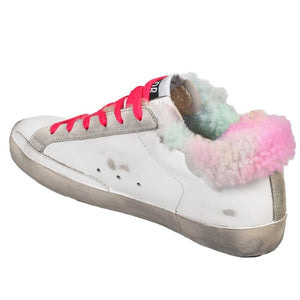 Weißes Leder Sneaker