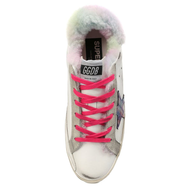 Weißes Leder Sneaker