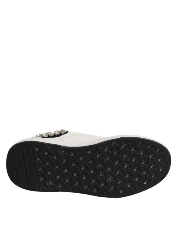 Weiß Strass verschönert Turnschuhe Schuhe