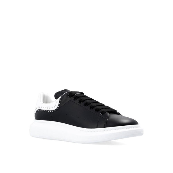 Schwarze Sneaker aus Kalbsleder