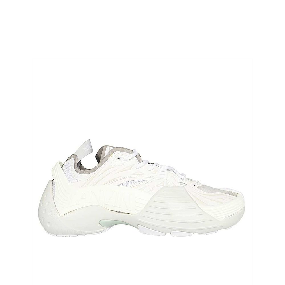 Weiße Polyethylen-Sportschuhe