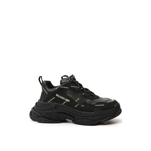 Schwarze Sneaker aus Kalbsleder