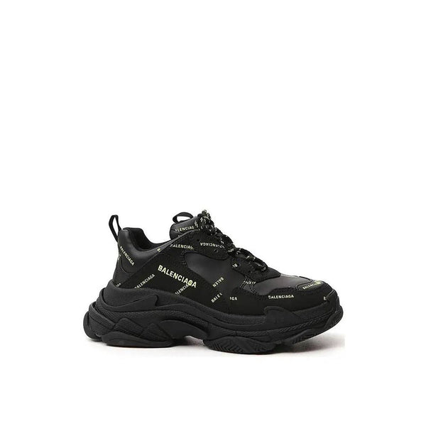 Schwarze Sneaker aus Kalbsleder