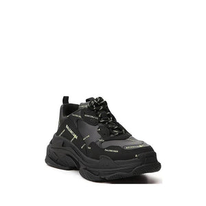 Schwarze Sneaker aus Kalbsleder