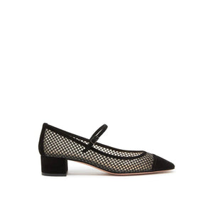 Schwarze Pumps aus Kalbsleder