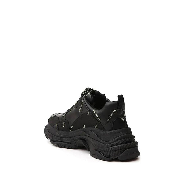 Schwarze Sneaker aus Kalbsleder