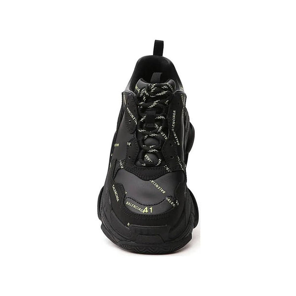 Schwarze Sneaker aus Kalbsleder