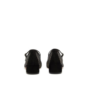Schwarze Pumps aus Kalbsleder