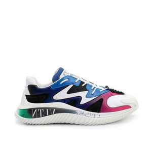 Weiße Stoff-Sportschuhe