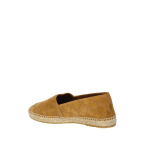 Espadrilles aus braunem Kalbsleder