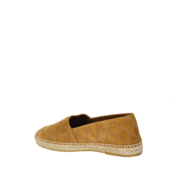 Espadrilles aus braunem Kalbsleder